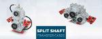 Split shaft PTO - Transfer Case - Getriebe