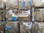OCC waste paper scrap bale