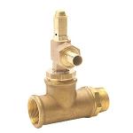 Bypass valve made of brass