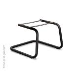 Metal sledge frame for office chair