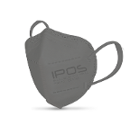 IPOS Meltblown Protective Mask FFP2 XS grey
