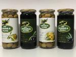 Olives in 500 cc glass jar