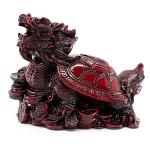 Feng Shui Statue – Dragon Turtle for Wealth (100 mm)