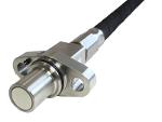 Speed sensor FAW52 / stainless steel / eddy current / flange