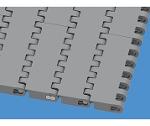 Plastic modular belts, Modular conveying belts, Series 17