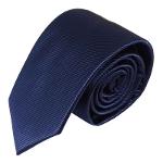 Men's 100% silk tie, handmade in Italy, 150x7cm - blue