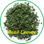Basil Leaves, (Ocimum bsilicum , L.)