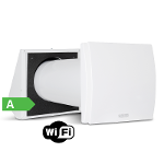 Single room heat recovery unit with Wi-Fi