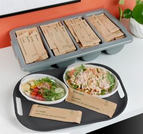 Enviroware compostable food packaging