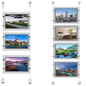 A4 Real Estate Led Window Display Landscape Format