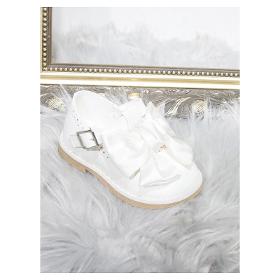 Children Infant Bow Flat Wedding Shoes