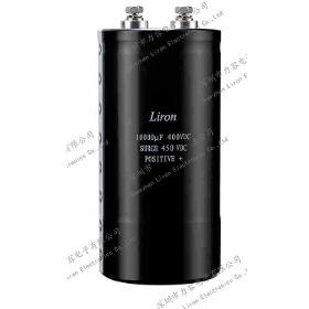 Liron LGS 105 centigrade standard screw terminal aluminum electrolytic capacitor