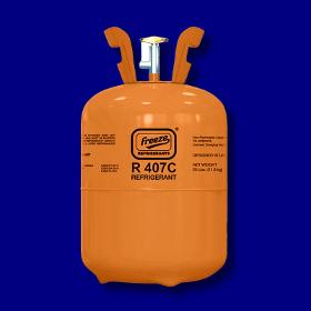 Freeze Refrigerant R407C Gas 12kg Cylinders