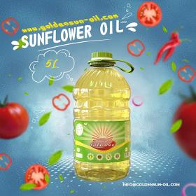 Refined deodorized bleached winterized sunflower oil 5L