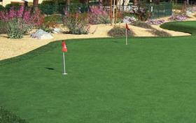 Artificial grass for golf course