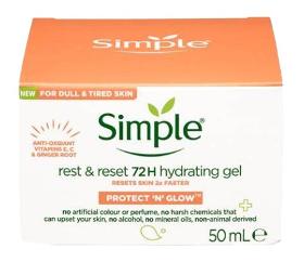 Simple Hydrate Gel Rest & Reset 72h 50ml