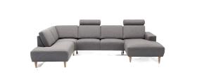Copenhagen corner sofa with chaise longue - Right