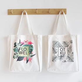 Printed Tote Shopping Bags