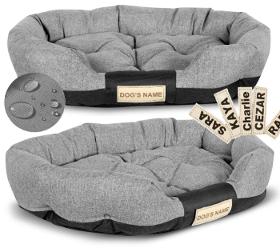 OVAL Personalized Waterproof dog bed