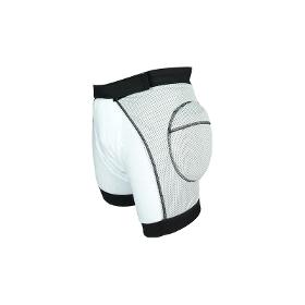 Overlapping hip protector