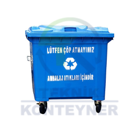 660 LT Packaging Waste Container