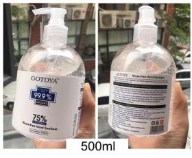 Gotdya Rinse-Free Hand Sanitiser 500ml