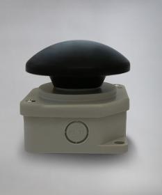 Enclosure with push-push mushroom - head button EVPP 90