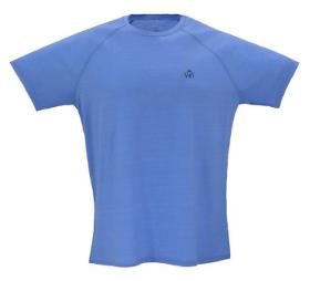 Merino Woolen Round Logo Short Sleeve Men's Tshirt