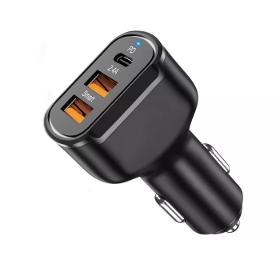 Dual Port Fast Charging USB Car Charger For Smart Phone