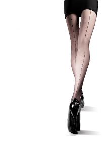 Ladies tights with back seam producer
