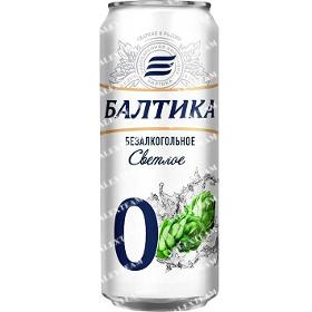 Baltika №0 Non-Alcoholic Light 0,5 L can