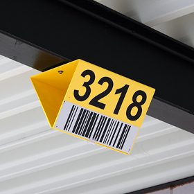 Retro-reflective barcode labels