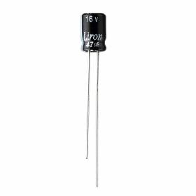 Liron MH5 super mini size radial capacitor from chinese capacitor factory