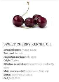 SWEET CHERRY KERNEL OIL