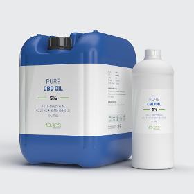 CBD OIL 5% Full-Spectrum (<02% THC) Hemp Seed Oil - Bulk