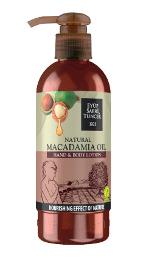 Natural Macadamia Oil Hand And Body Lotion 250 ml Plastic Bottle