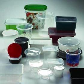 Containers and trays with lid