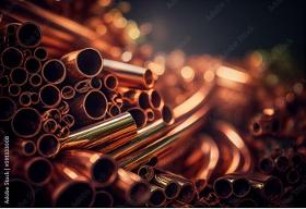 Copper tubes with chamfers