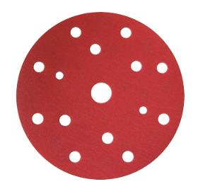 Abrasive red-paper-Ø150mm 15 holes P1200 100p.