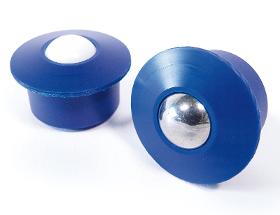 Plastic ball caster „BlueLine“ (for e.g. food industry)