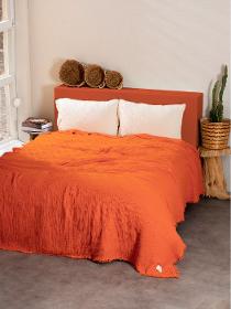 Muslin 4ply Dyed Bedspread/Blanket
