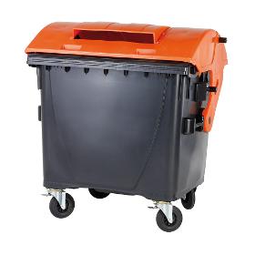 Plastic container 1100t Black orangeid