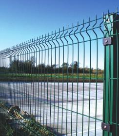 Hot dipped pvc coated galvanized fence panels