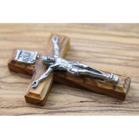 Olive Wood Crucifix Wall Cross