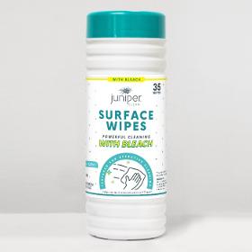 Juniper Clean Surface Cleaning Wet Wipes With Bleach