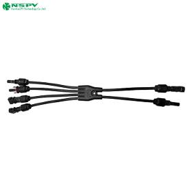 Solar cable harness 4to2 Y cable connector