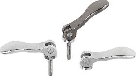Cam levers internal or external thread stainless steel thrust