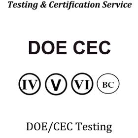 DOE/CEC Testing