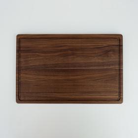 American Walnut Cutting Board With Groove
