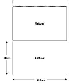 AirWave bio type 7.5S air cushion chain